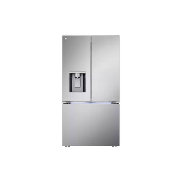 Lg 31 cu. ft. Smart Stainless Steel Standard-Depth MAX French Door Refrigerator LRYXS3106S - main